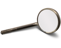 зеркало стоматологическое hr front плоское №0/14мм (1 шт) roeder