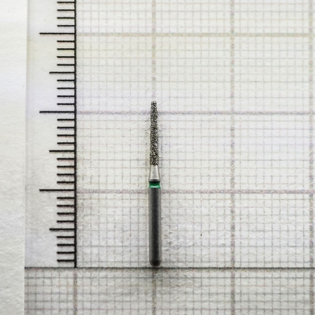 fg172g014 бор алмазный fg - конус усеченный - 014 зеленый horico