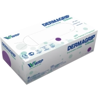 перчатки латексные dermagrip classic размер l, 50 пар