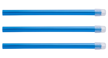 Наконечники для слюноотсоса (ЕМ15) Saliva Ejector - синие, 100 штук, Euronda (ТК=50уп)