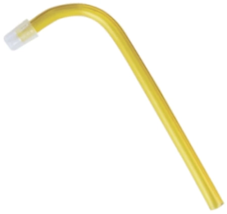 слюноотсос со съемным наконечником желтый (100 шт) trevita