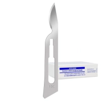 лезвия для скальпеля из нержавеющей стали №15с (100 шт) apexmed