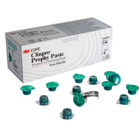 Clinpro Prophy Paste Mint - абразивная среднезернистая паста - мята - 200шт*2г., арт. 12657, 3M ESPE