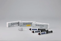 supercem - композитный цемент двойного отверждения, шприц 5мл, универсальный, dentkist