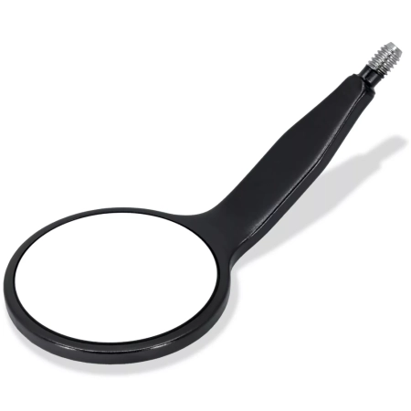 Зеркало стоматологическое ULTRA FS BLACKline одностороннее без увеличения №4 22мм (3 шт) Hahnenkratt