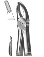 щипцы №7 для удаления клыков и премоляров верхней челюсти, п-500-7, sammar