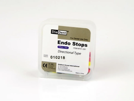 стопперы силиконовые для эндодонтических инструментов endodontic stops 120 шт, diadent