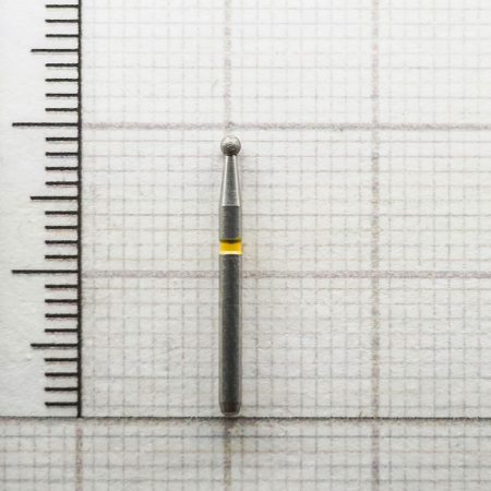 fg001f012 бор алмазный fg - шар - 012 желтый horico