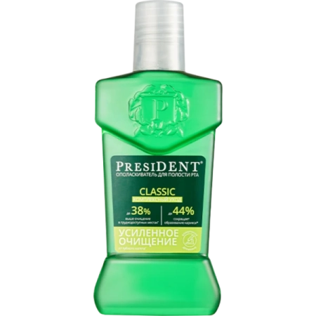 Ополаскиватель для полости рта PRESIDENT Classic 250 мл