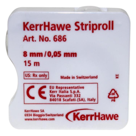 Матрицы Hawe Transparent Striproll Kerr 8 мм. 0.050 мм. 15 м. 686
