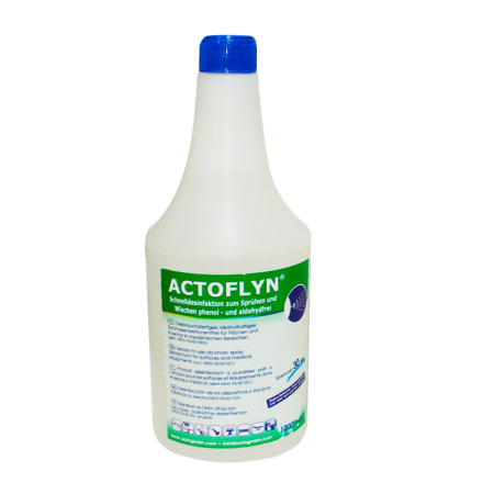 Актофлайн - дезинфицирующее средство для поверхностей с насадкой, 1л., ACTO GmbH