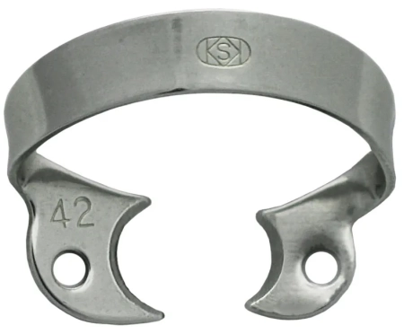 Кламп для "раббердама" Rubber Dam Clamp №42-Matt, Dentech Corporation