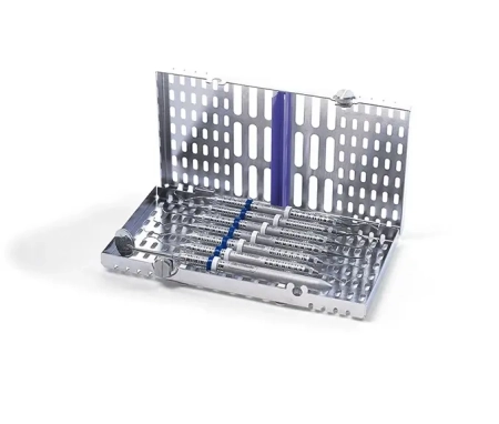 Кассета IMS на 7 инструментов (114х203х25) голубая, Hu-Friedy