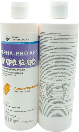 Alpha-Pro APF гель 60 секунд Апельсин-Ваниль, флакон 497 г, Dental Technologies