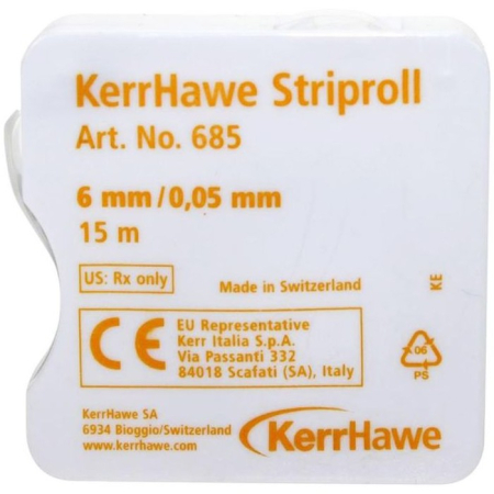Матрицы Hawe Transparent Striproll Kerr 6 мм. 0.050 мм. 15 м. 685