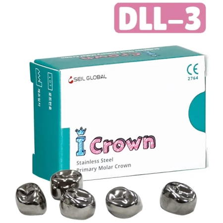 Коронки "I CROWN" DLL-3 первый нижний левый (5 шт) Seil Global