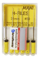 h-files 31 мм, №50, 6шт (mani)