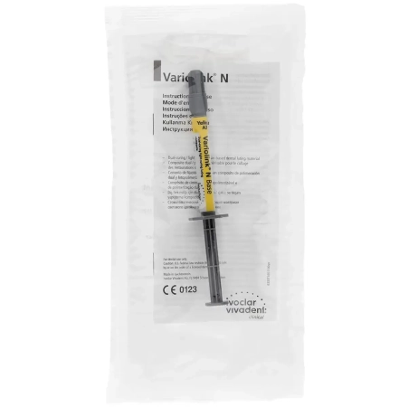 variolink n refill base (yellow) - композит фиксирующий, база (жёлтый),1шпр*1.5мл., ivoclar vivadent