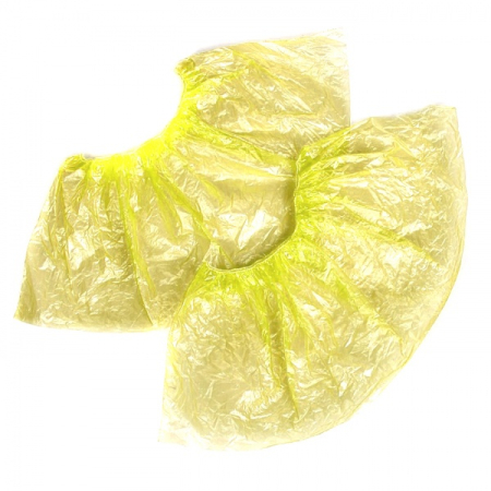 Бахилы медицинские, Стандарт Плюс (жёлтые), 50 пар/уп., "ELEGreen" (ТК=3000 пар=60уп)