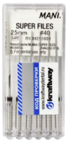 super files - дрильборы машинные сверхгибкие, 25мм., 6шт., №40, mani