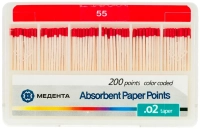 бумажные штифты 02 №55 200шт/уп (мета) 