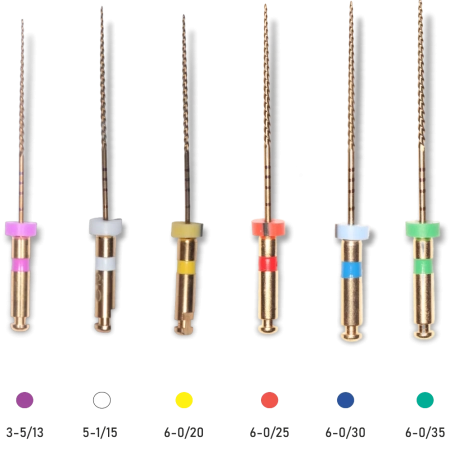 EndoView / ЭндоВью файлы машинные 31 мм ассорти (6 шт) Geosoft