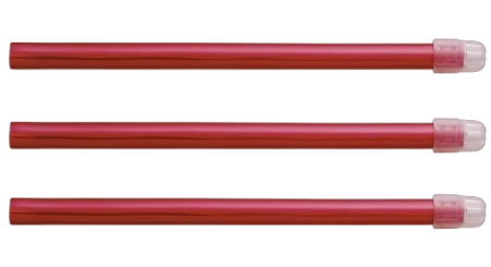 Наконечники для слюноотсоса (ЕМ15) Saliva Ejector - бургунди, 100 штук, Euronda (ТК=50уп)