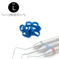 маркировочные кольца размер l синие (50 шт) fabri