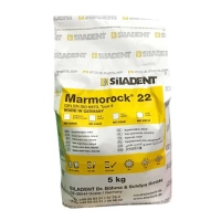 гипс marmorock 22, 4кл, золотой-коричневый, 4x5кг., siladent