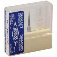 w166014 бор алмазный w - конус остроконечный - 014 серый - 1 штука, horico