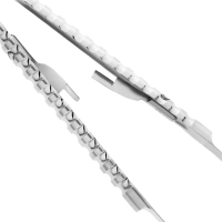 иглодержатель хирургический прямой micro-nadelhalter 18 см 40-95d* hlw