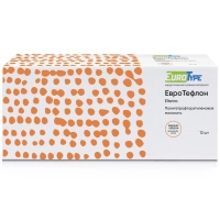 евротефлон мононить белая нерасс. l=45см usp 4/0 (1.5 ), игла 17мм о/р 3/8 (12 шт) eurotype