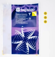 полир диск шлифовальный kagayaki roundflex супермягкий т (желтый) d 9.5мм  50шт (втулка металл)