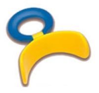 вестибулярная пластина muppy стандартная, жёсткая, жёлтая, 5-8 лет, large ii