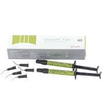 charmfil flow (чамфил флоу) - жидкотекучий материал светового отверждения, 2шпр*2г (dentkist) a2