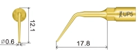 насадка up5 к ultrasurgery ds-ii led для микровыравнивания поверхности корня, d=0.6 мм, woodpecker