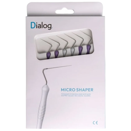 микроопенеры "micro k shaper" набор (010/.04, 010/.06, 015/.04 по 2 шт) dialog