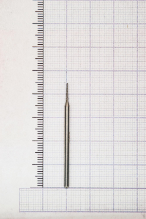 h165010 бор алмазный h - конус остроконечный - 010 серый horico