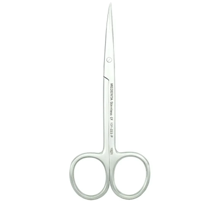 Ножницы изогнутые по плоскости Gum 11 см, MEDENTA											