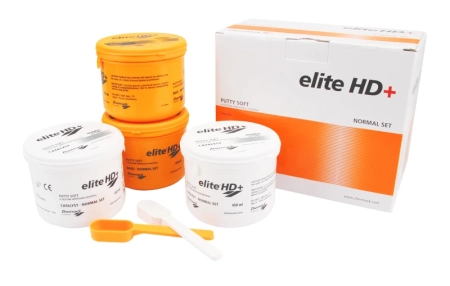 elite hd+ putty soft normal set (1800мл) - а-силикон (поливинилсилоксан), арт. c203002, zhermack