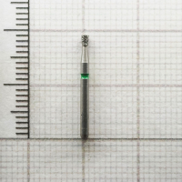 fg010g014 бор алмазный fg - обратный конус - 014 зеленый horico