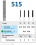 fg515018 бор алмазный fg - для сепарации - 018 серый horico