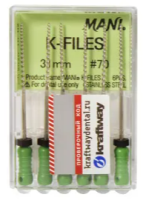 k-files 31 мм, №70, 6шт (mani)