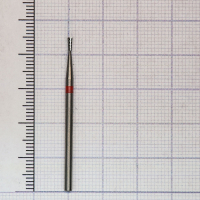 225140014 фреза твс - обр.конус - 014 красный насечка крестообразная мелкая. мет. сплавы пластмасса