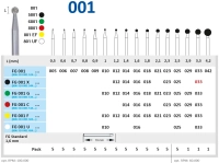 fg001g033 бор алмазный fg - шар - 033 зеленый horico