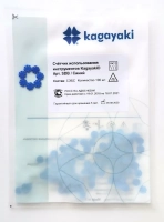 счётчик использования инструментов kagayaki - синие, 100шт/уп