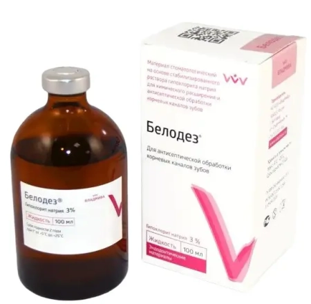 Белодез 3% гипохлорит Na, (ВладМиВа) 100 мл.