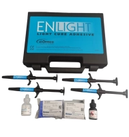 enlight набор - адгезив для брекетов (4 шприца по 4 г, праймер, протравка, аксессуары) ormco