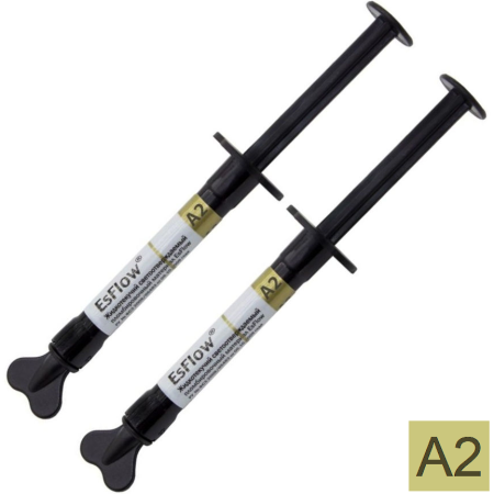 EsFlow - жидкотекучий композит светового отверждения (Spident) A2