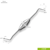 экскаватор двухугловой средний ø2.0мм 1315f fabri